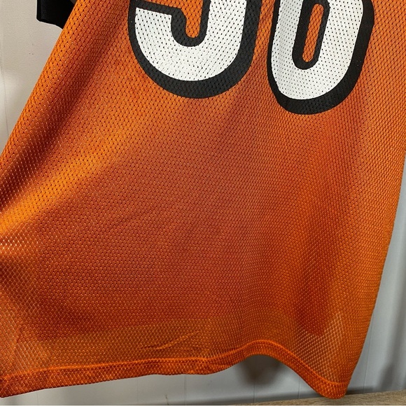 Vintage Ray Maualuga Cincinnati Bengals NFL Reebok Equipment Jersey Orange 58 - Picture 13 of 13